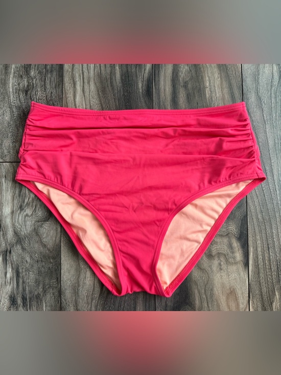 Victoria's Secret Other - Women's Pink High-Waist Bikini Bottom